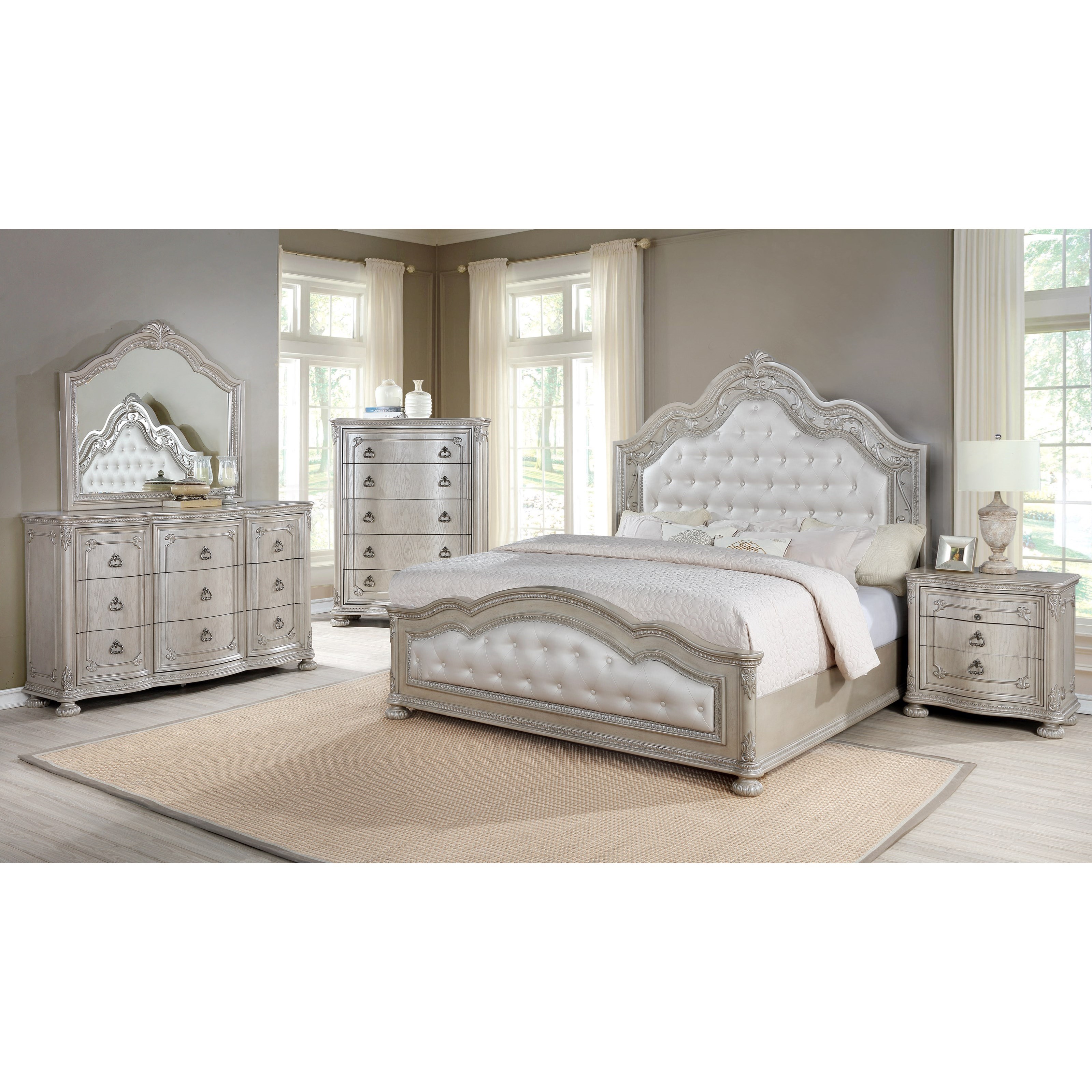 Avalon Furniture Andalusia Queen Bedroom Group Lagniappe Home Store